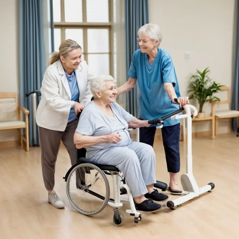 Therapiesituation im Rehabilitationszentrum